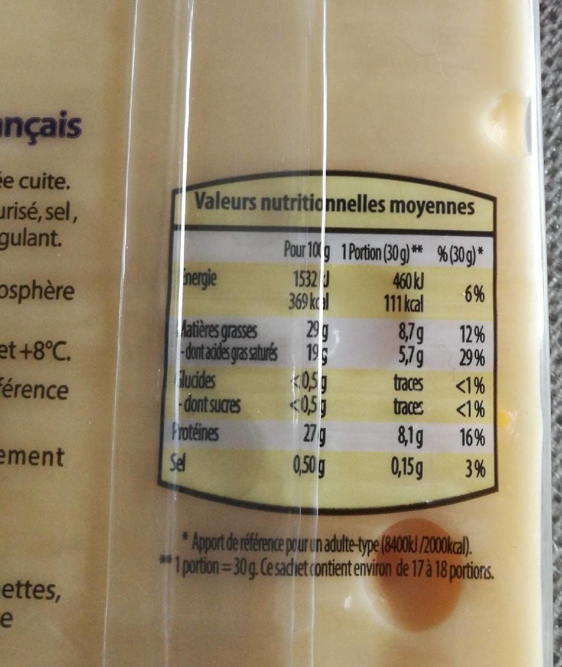 Le Cavalier Emmental français packshot