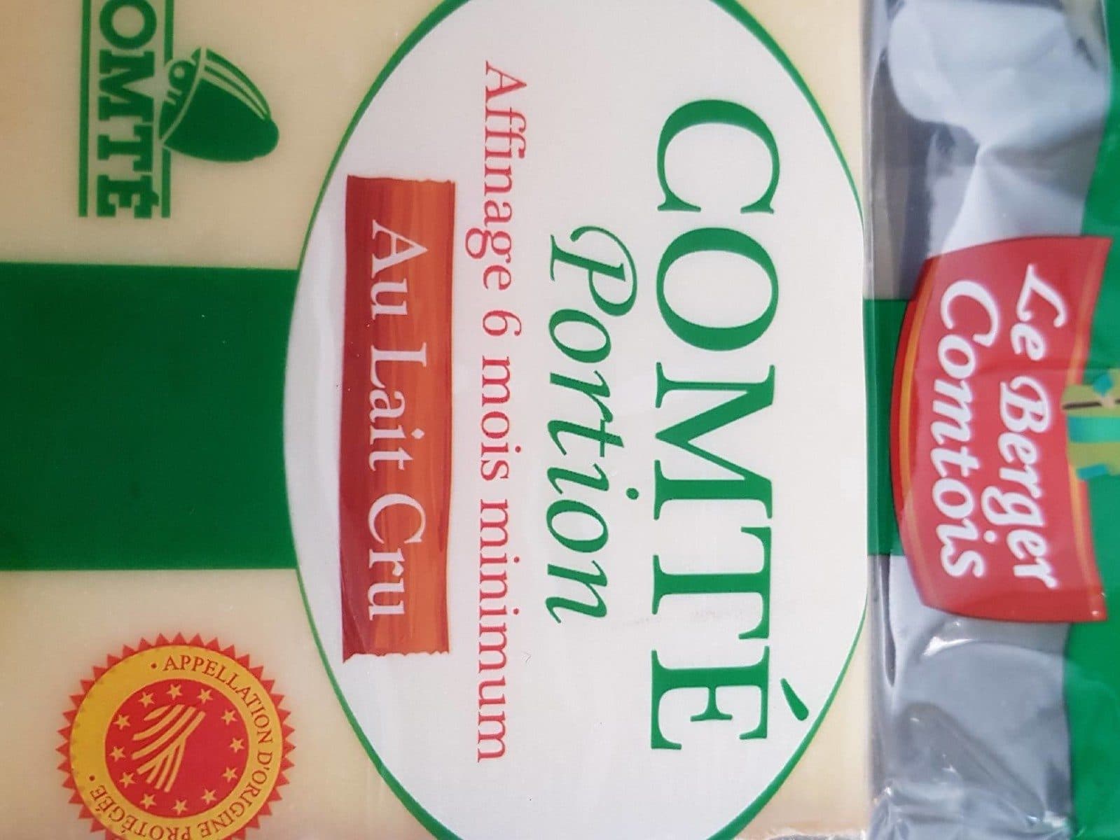 Le Berger Comtois Comte au lait cru 6 mois d affinage packshot