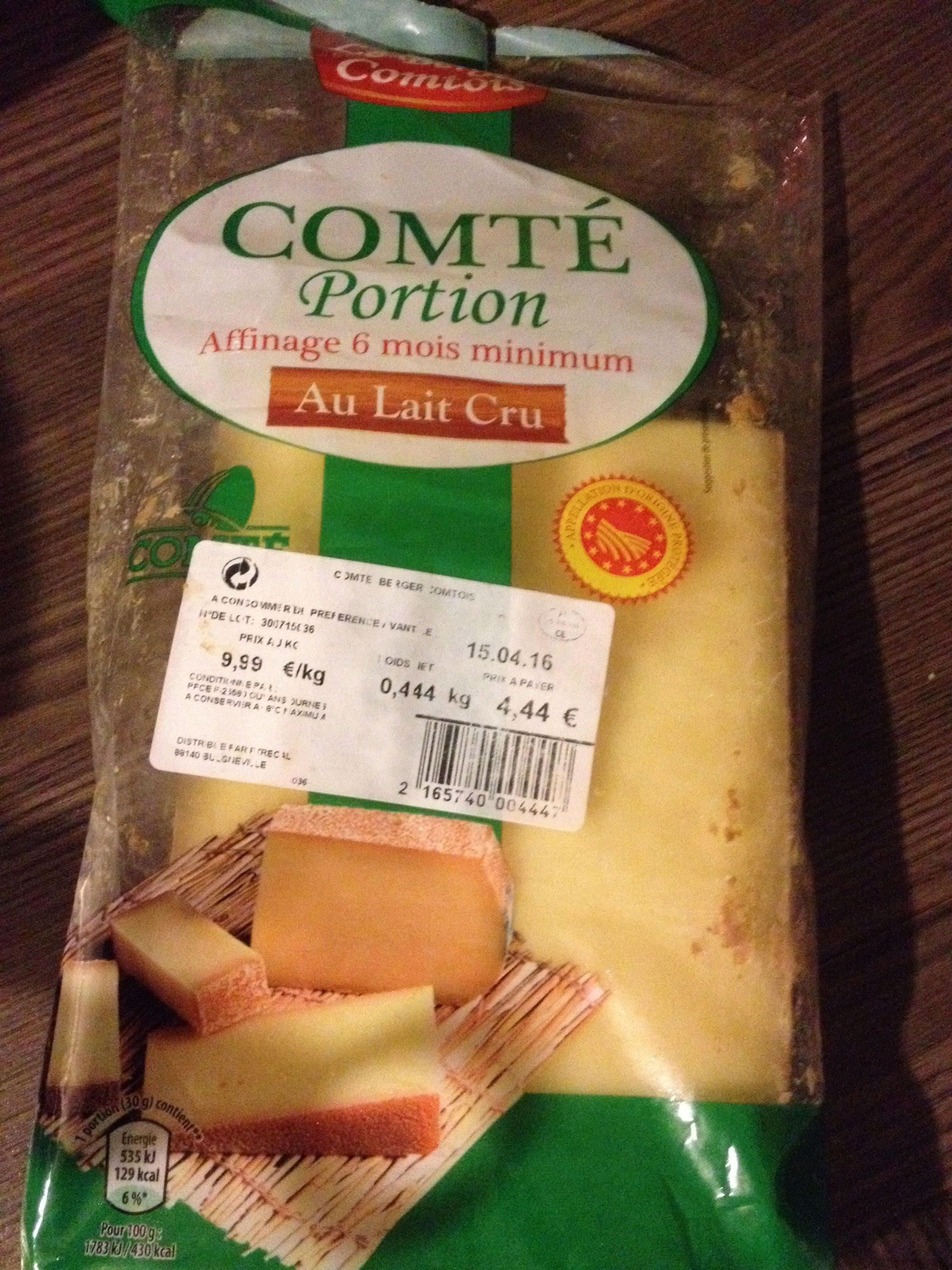 Berger comtois Comte packshot