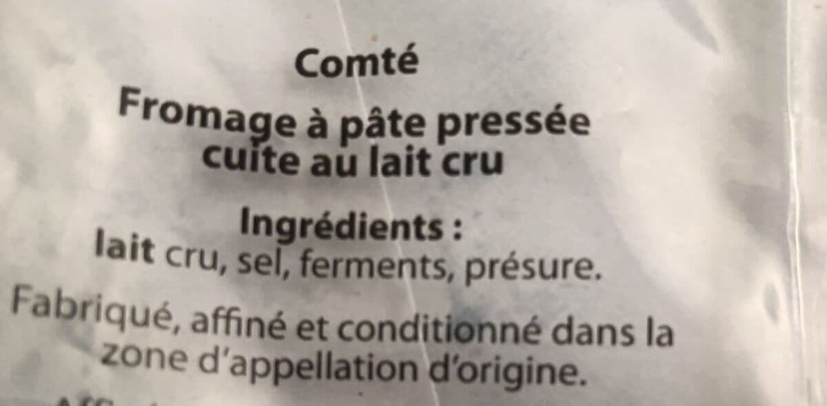 Le Berger Comtois Comté Portion packshot