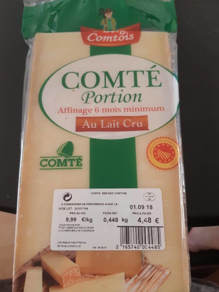 Le Berger Comtois Comté packshot