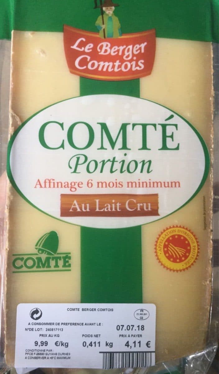Le Berger Comtois Comté packshot