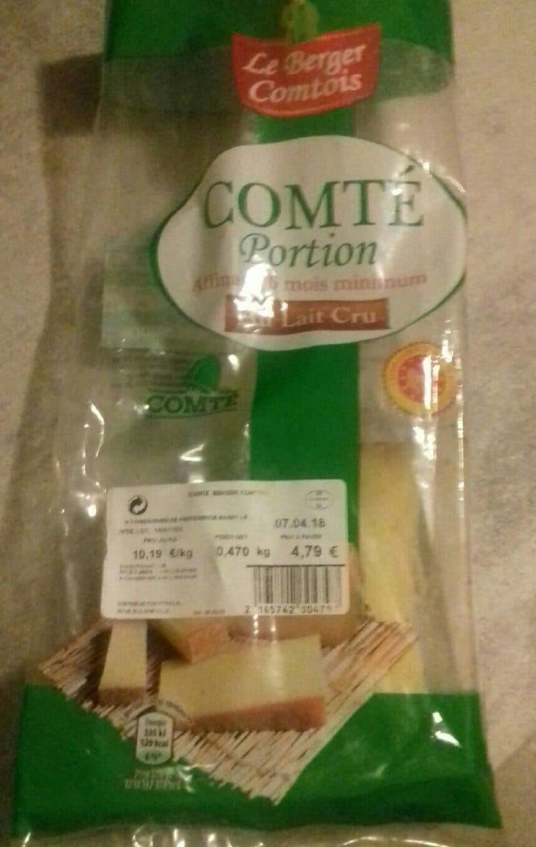 Le Berger Comtois Comté au lait cru packshot