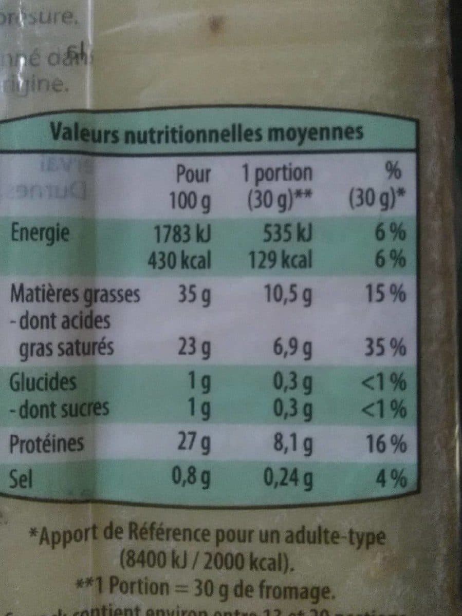 Le Berger Comtois COMTÉ PORTION packshot