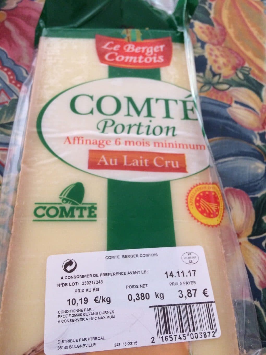 Le Berger Comtois Comté 6 mois packshot