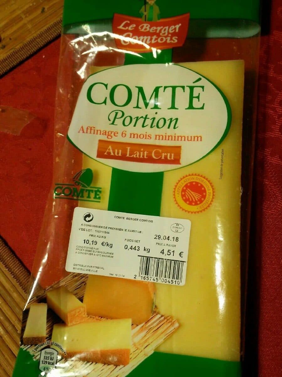 Le Berger Comtois Comté berger comtois packshot