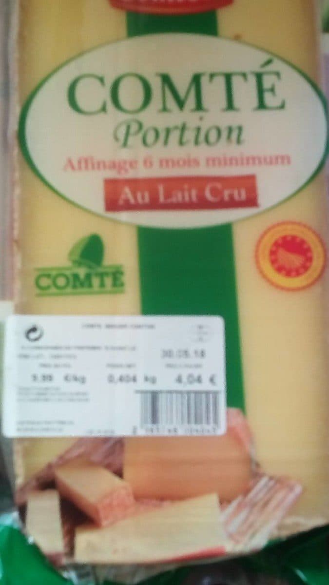 Le Berger Comtois Comté portion packshot