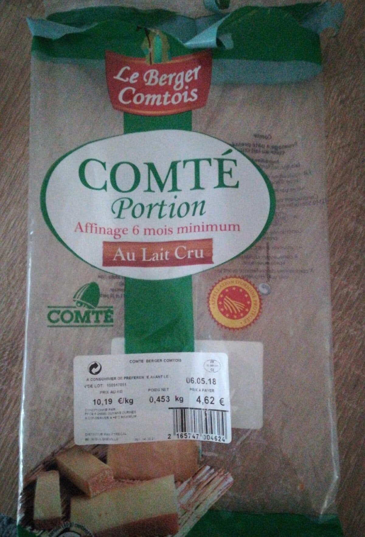 Le Berger Comtois Comté packshot