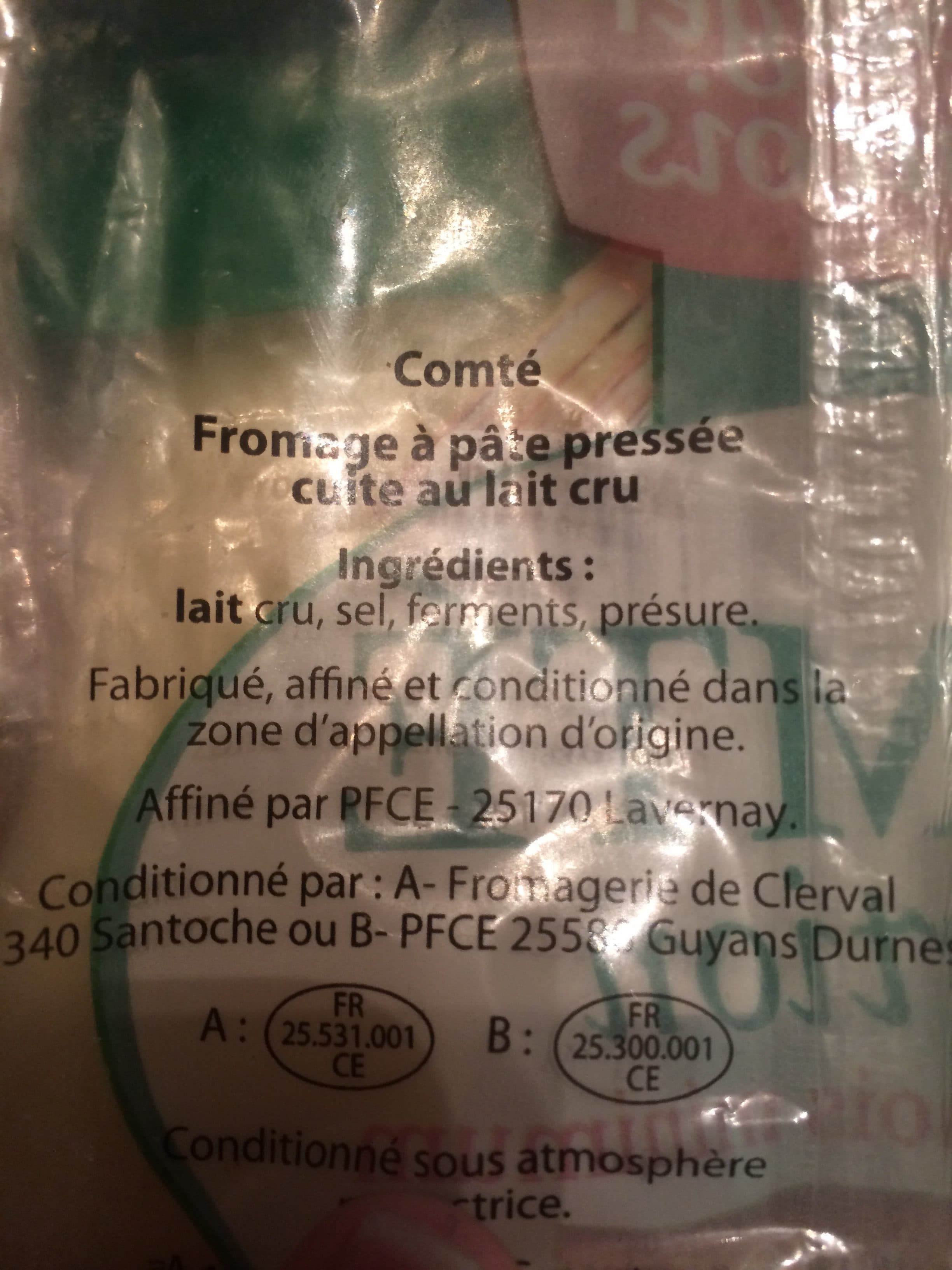 Lidl Le Berger Comtois - Comté packshot