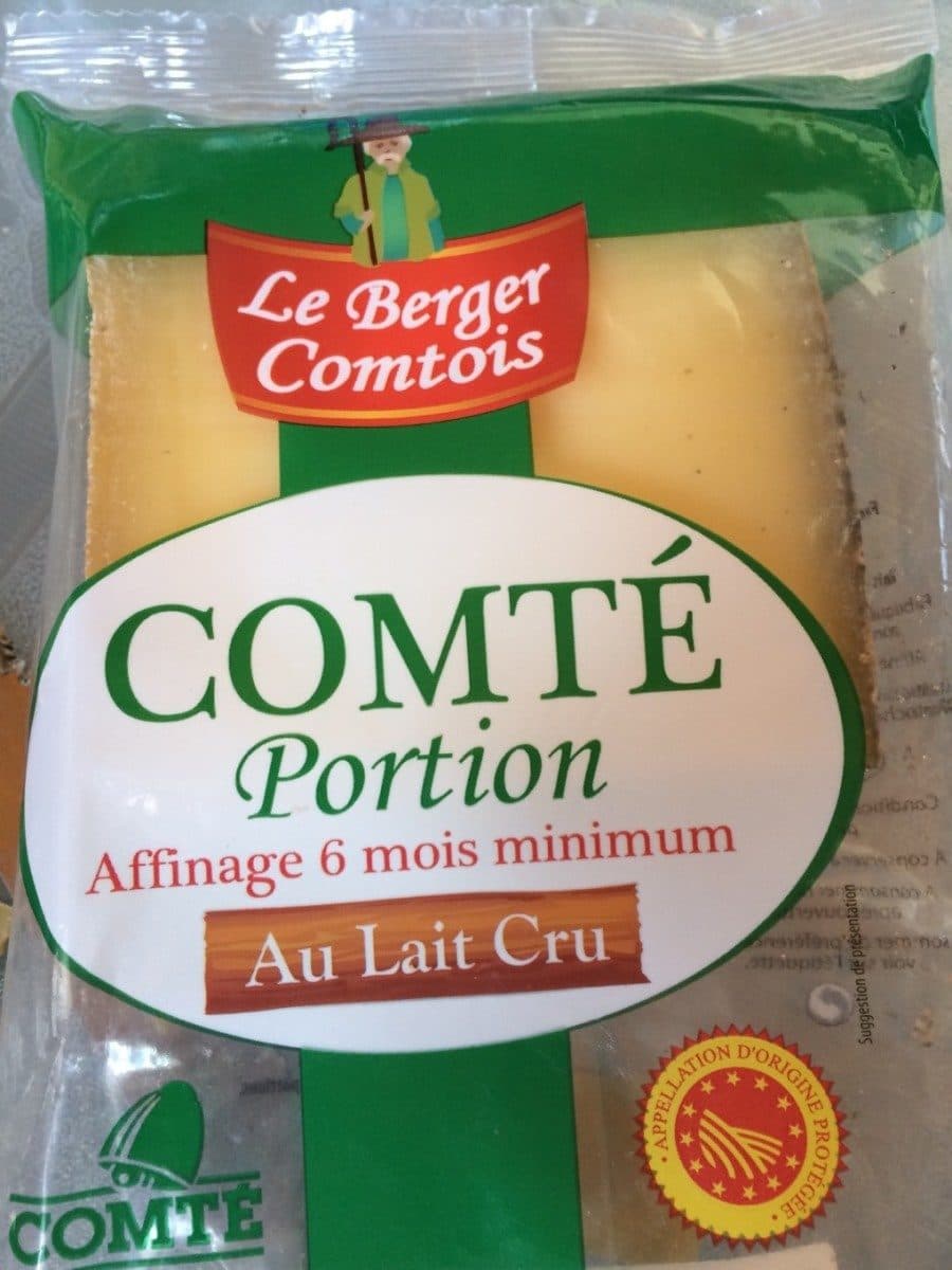 Le berger comtois Comté Portion packshot
