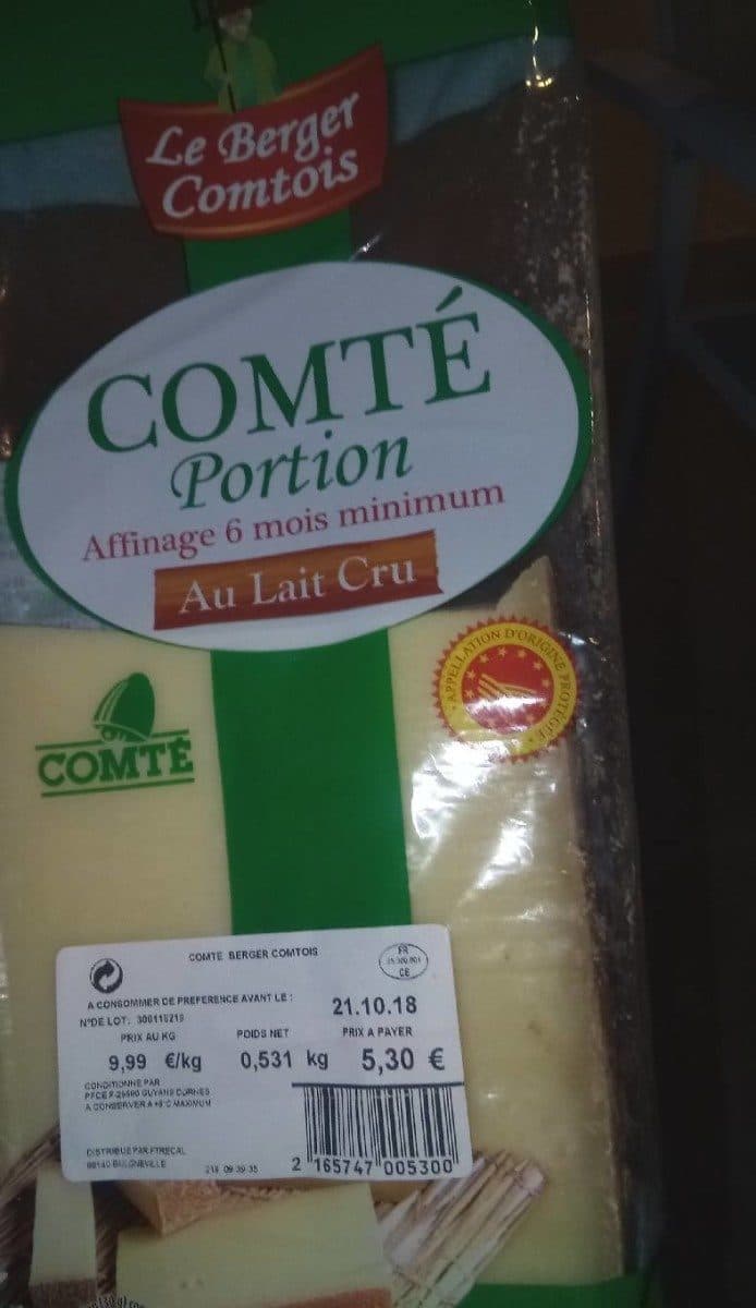 Le Berger Comtois Comte packshot