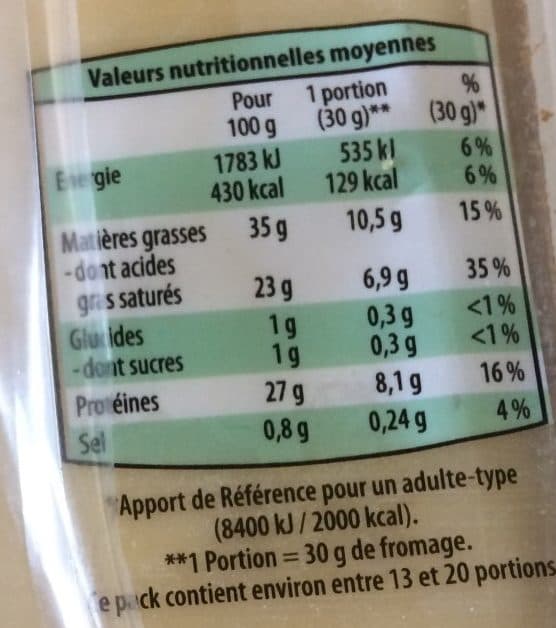 Le Berger Comtois Comté packshot