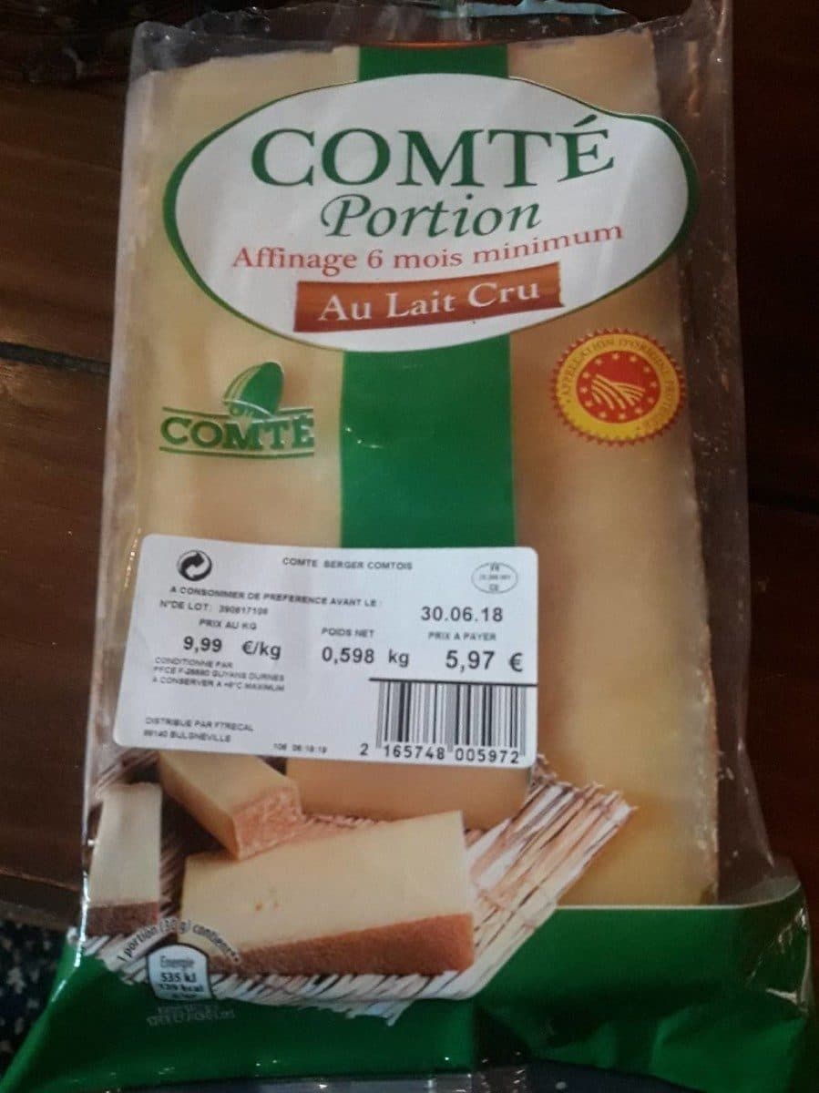 Le Berger Comtois Comté portion packshot