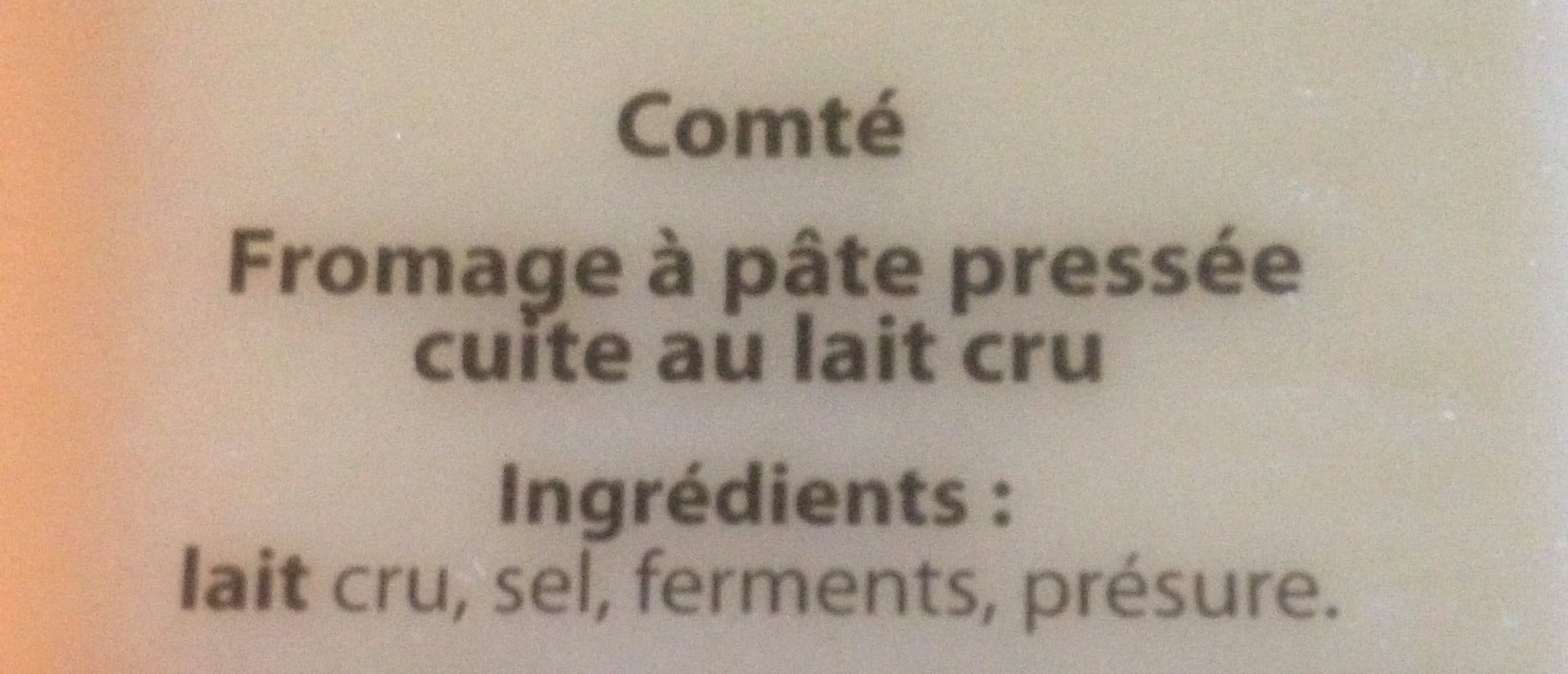 Le Berger Comtois Comté packshot