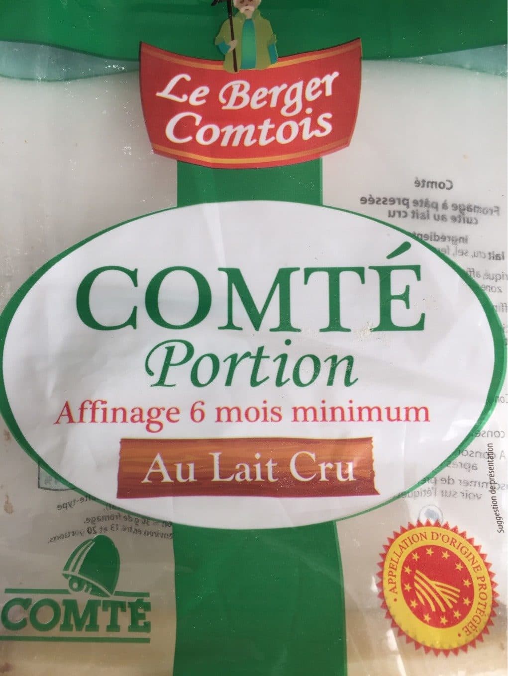 Le Berger Comtois Comté packshot
