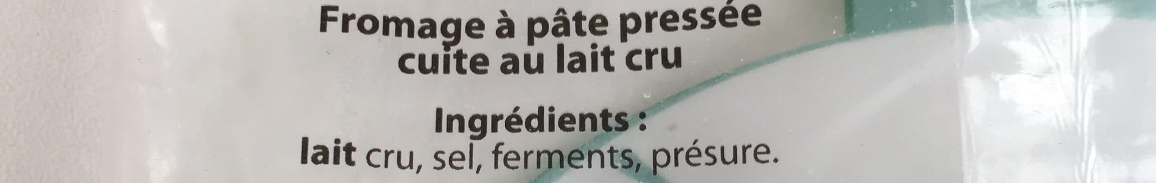 Le Berger Comtois Comté packshot