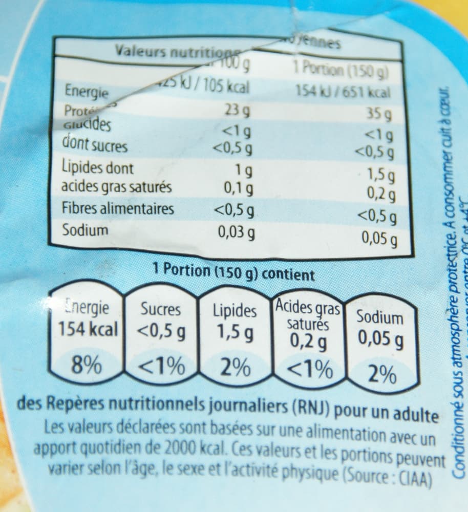 Aldi 3 filets de Poulet packshot