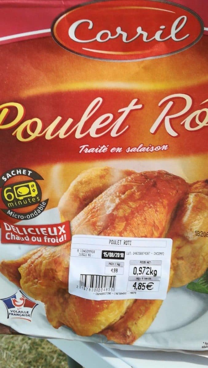 Open Food Facts Poulet rôti packshot