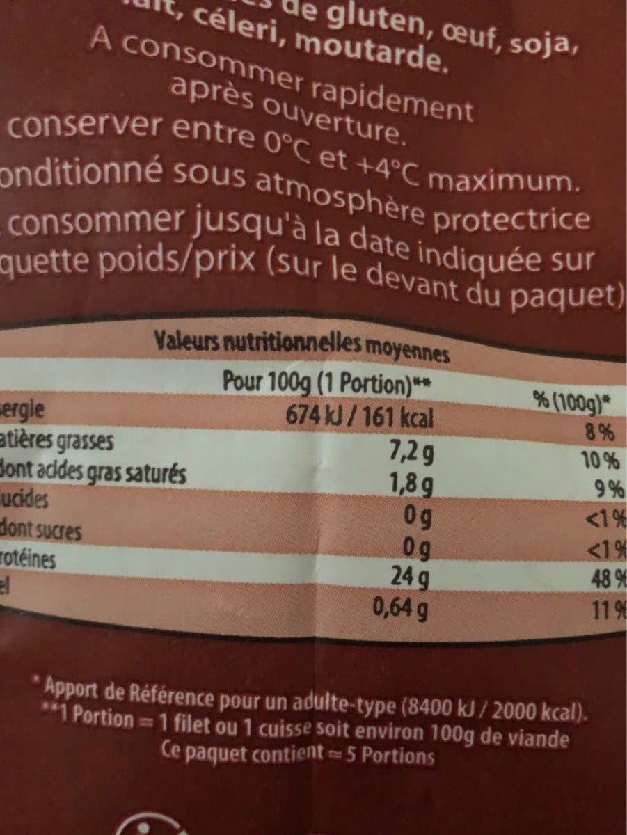 Open Food Facts Poulet roti packshot