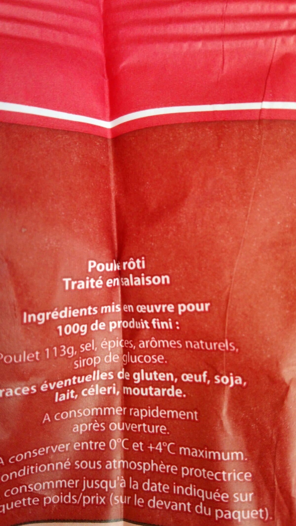 Open Food Facts Poulet rôti packshot