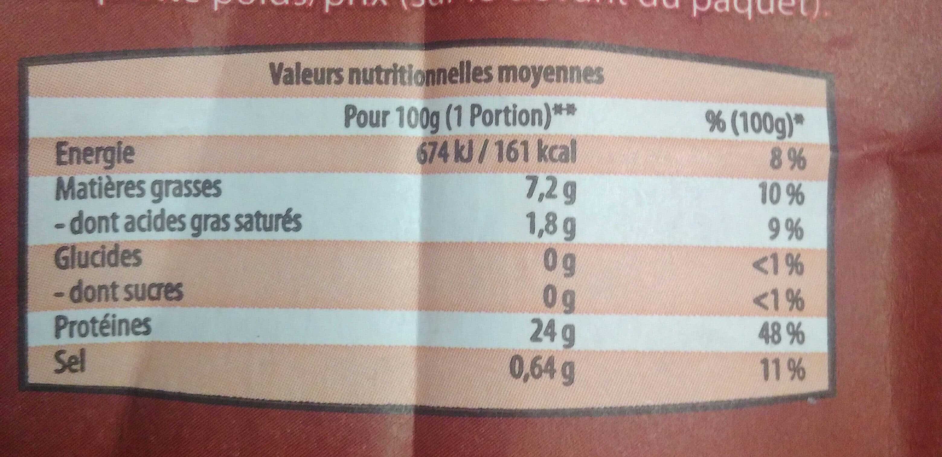 Open Food Facts Poulet rôti packshot