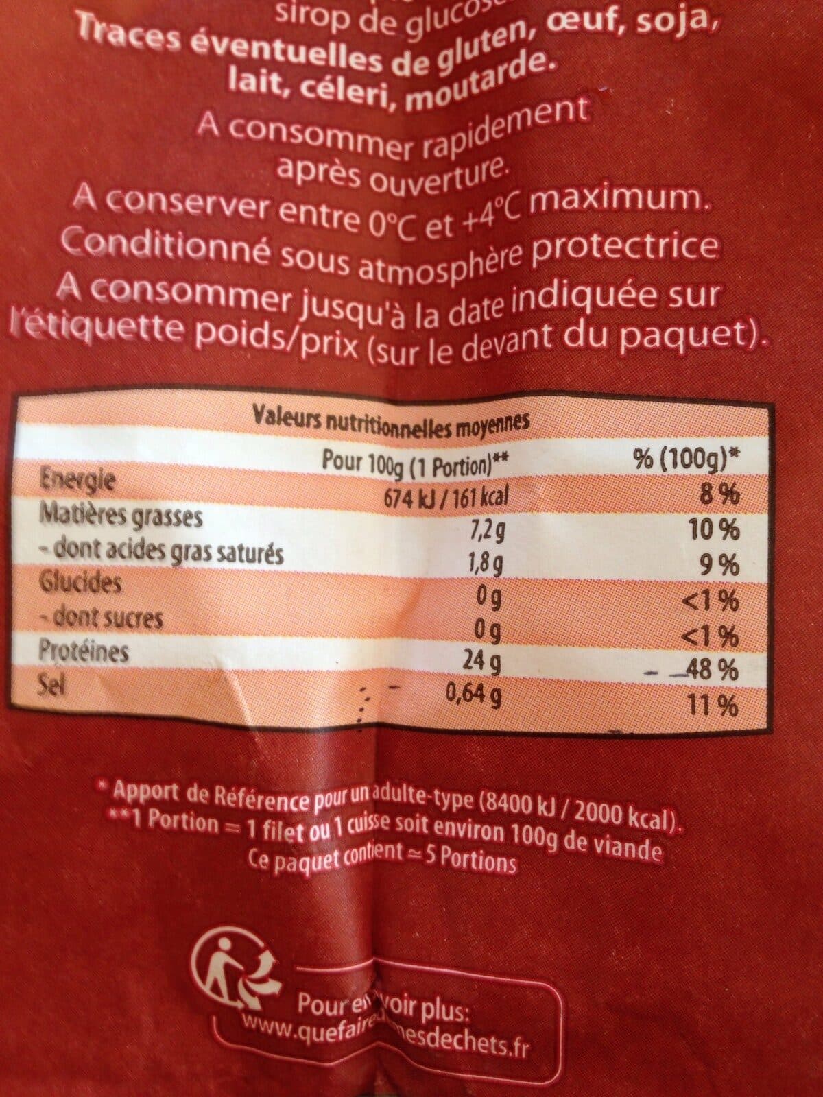 Open Food Facts Poulet roti packshot