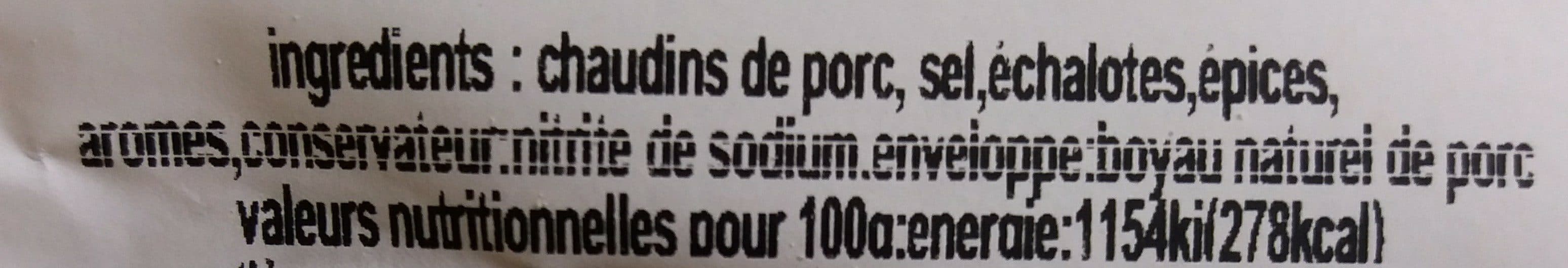 Open Food Facts Andouillette pur porc packshot