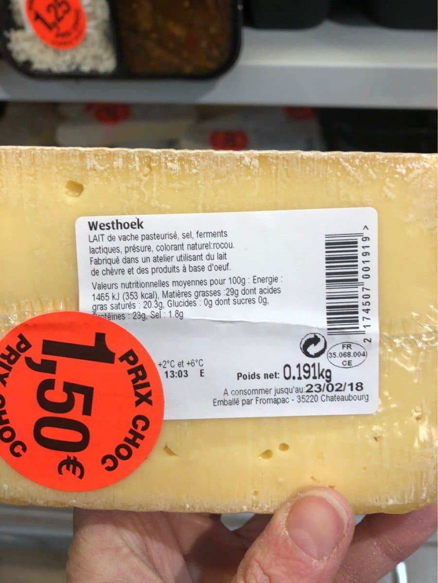 Savencia Westhoek packshot