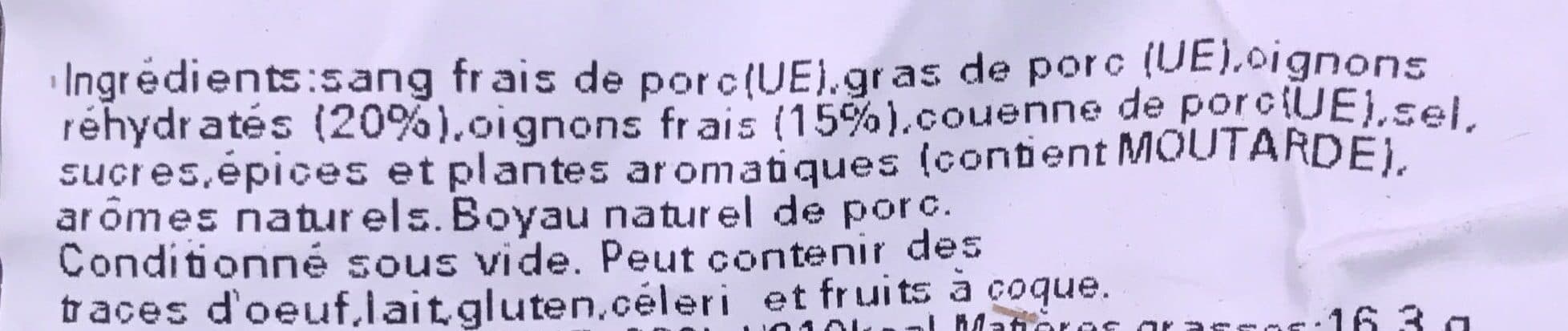 DLG Boudin noir aux oignons packshot
