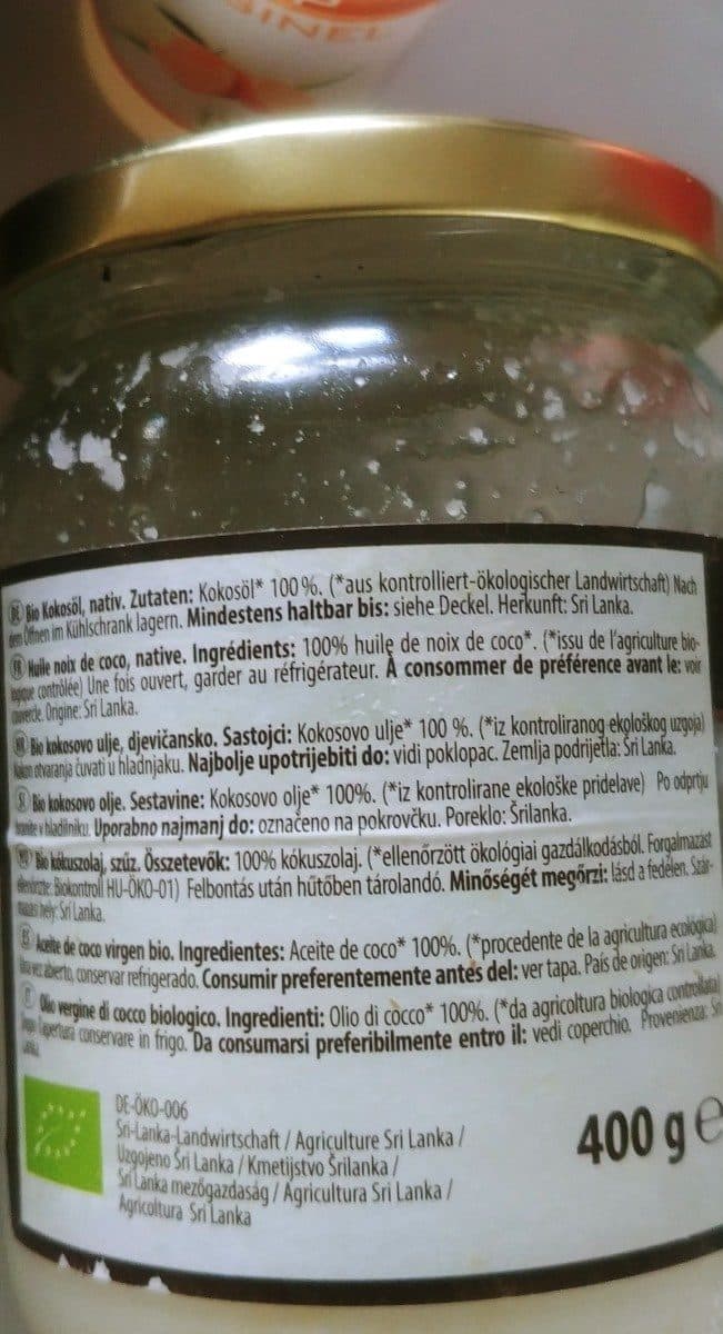Bio Primo Aceite de coco packshot