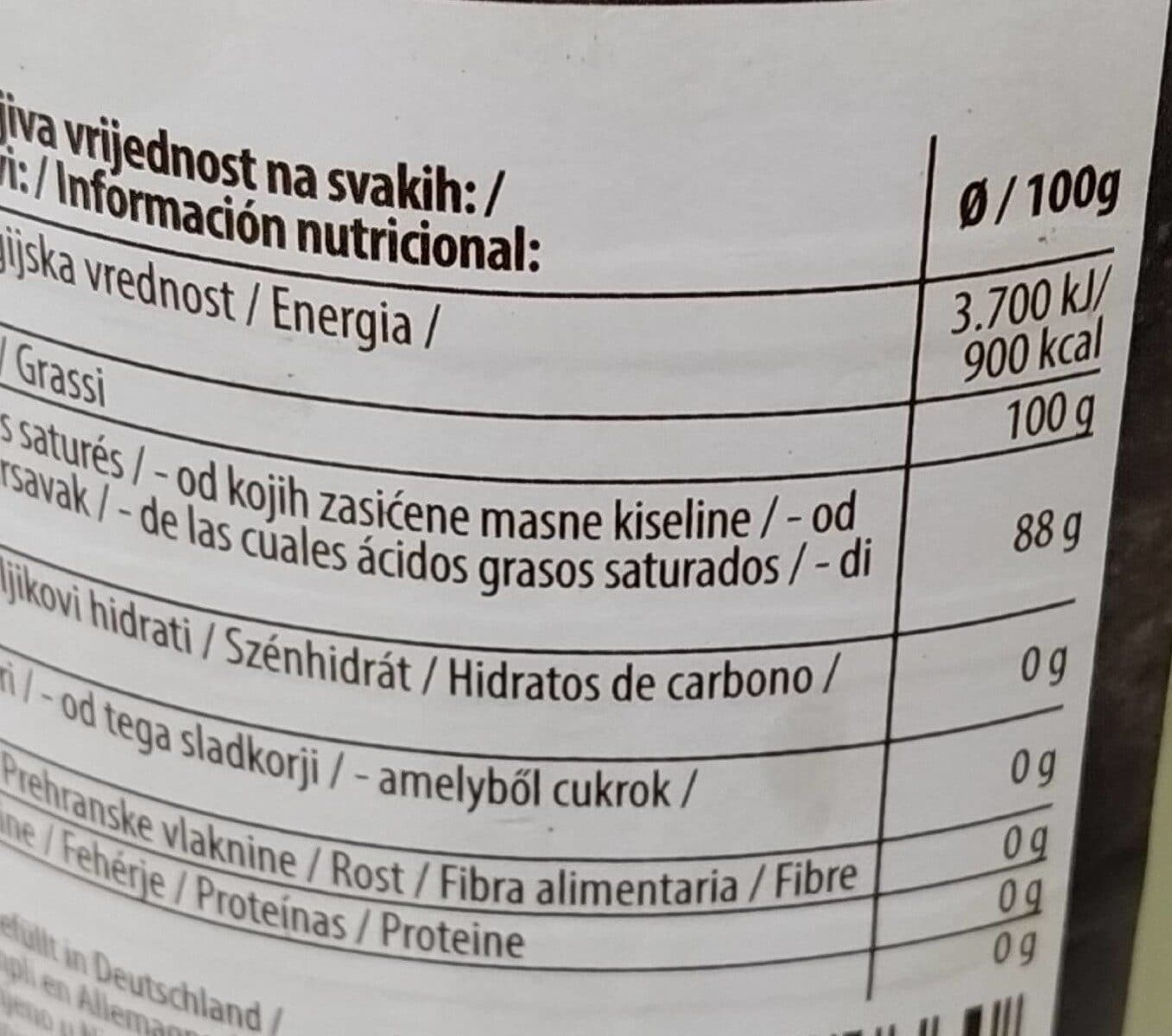 Bio Primo Aceite de coco packshot