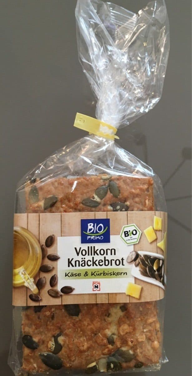 Bio primo Müller Vollkorn knackerbrot packshot