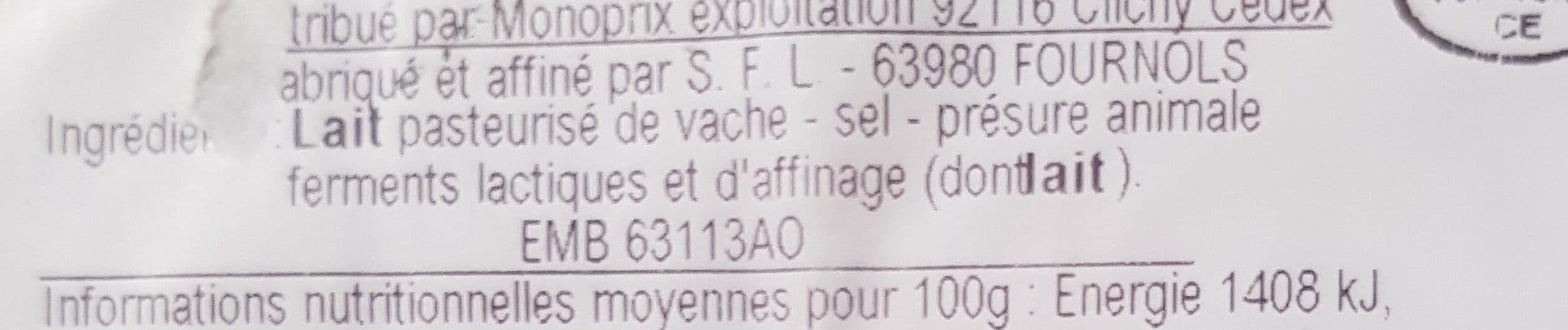 Monoprix Gourmet d'Albert AOP packshot