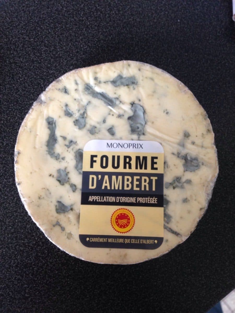Monoprix Fourme d'ambert packshot