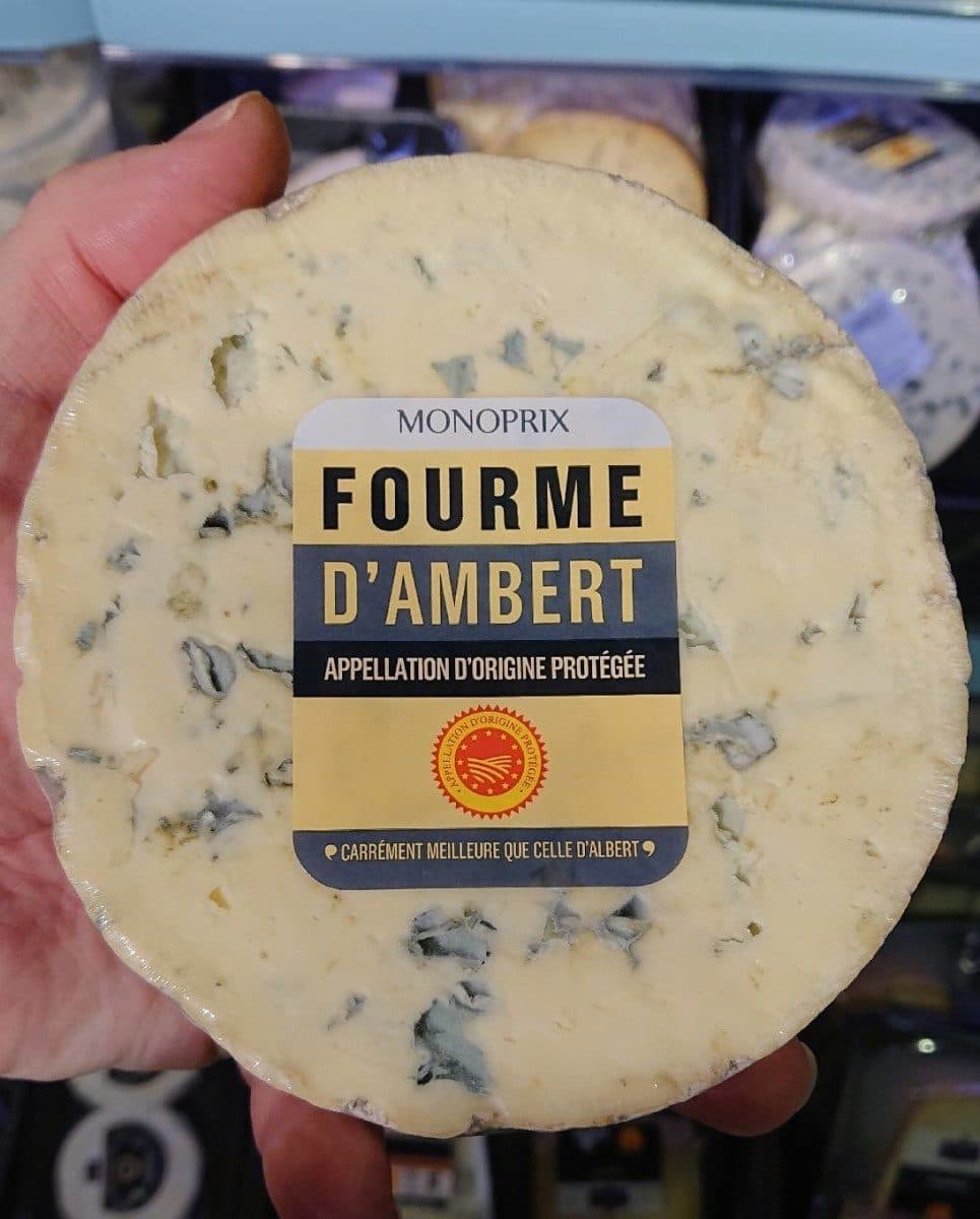 Monoprix Fourme d'Ambert AOP packshot