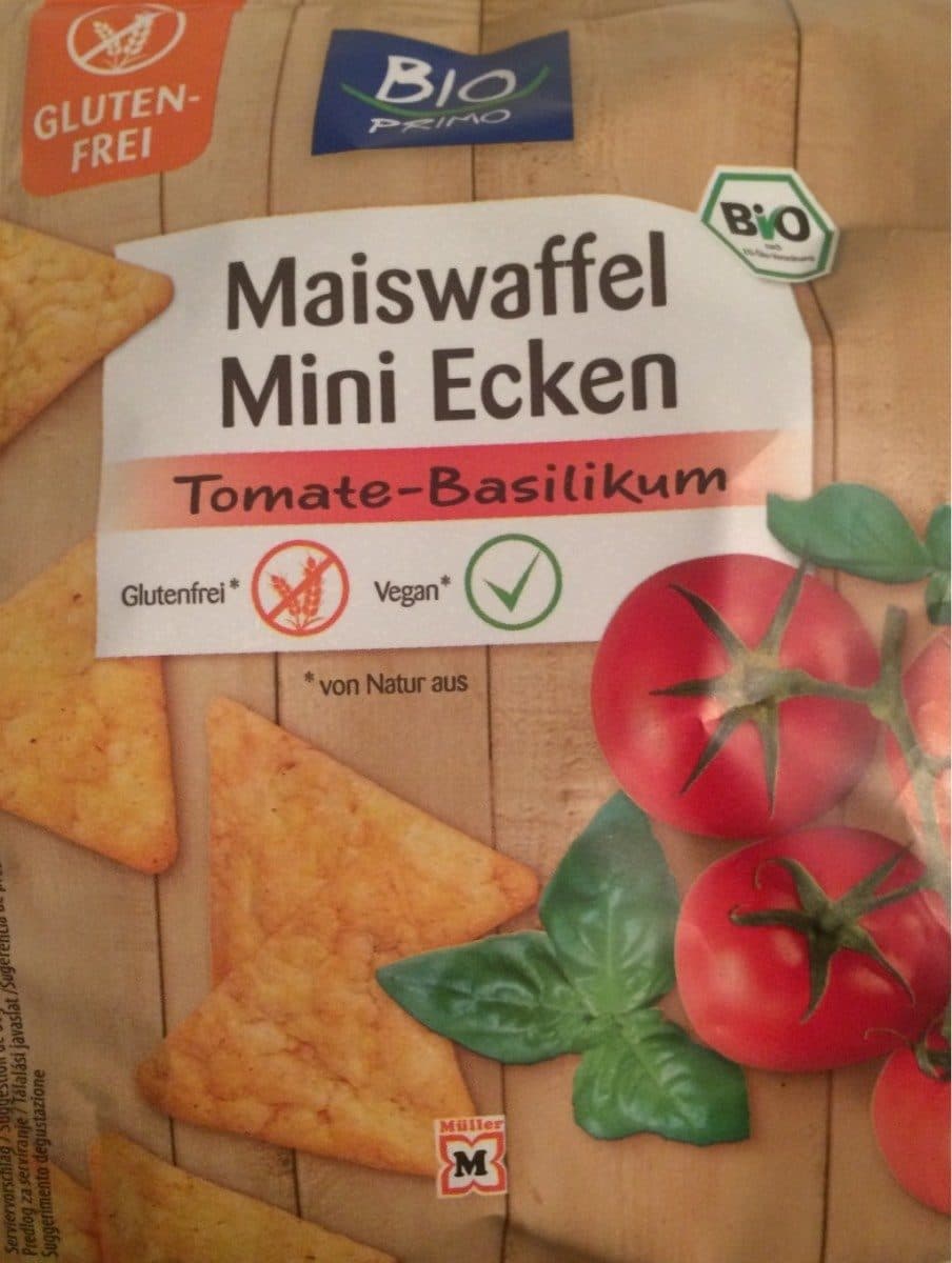 Open Food Facts Maiswaffel mini ecken packshot