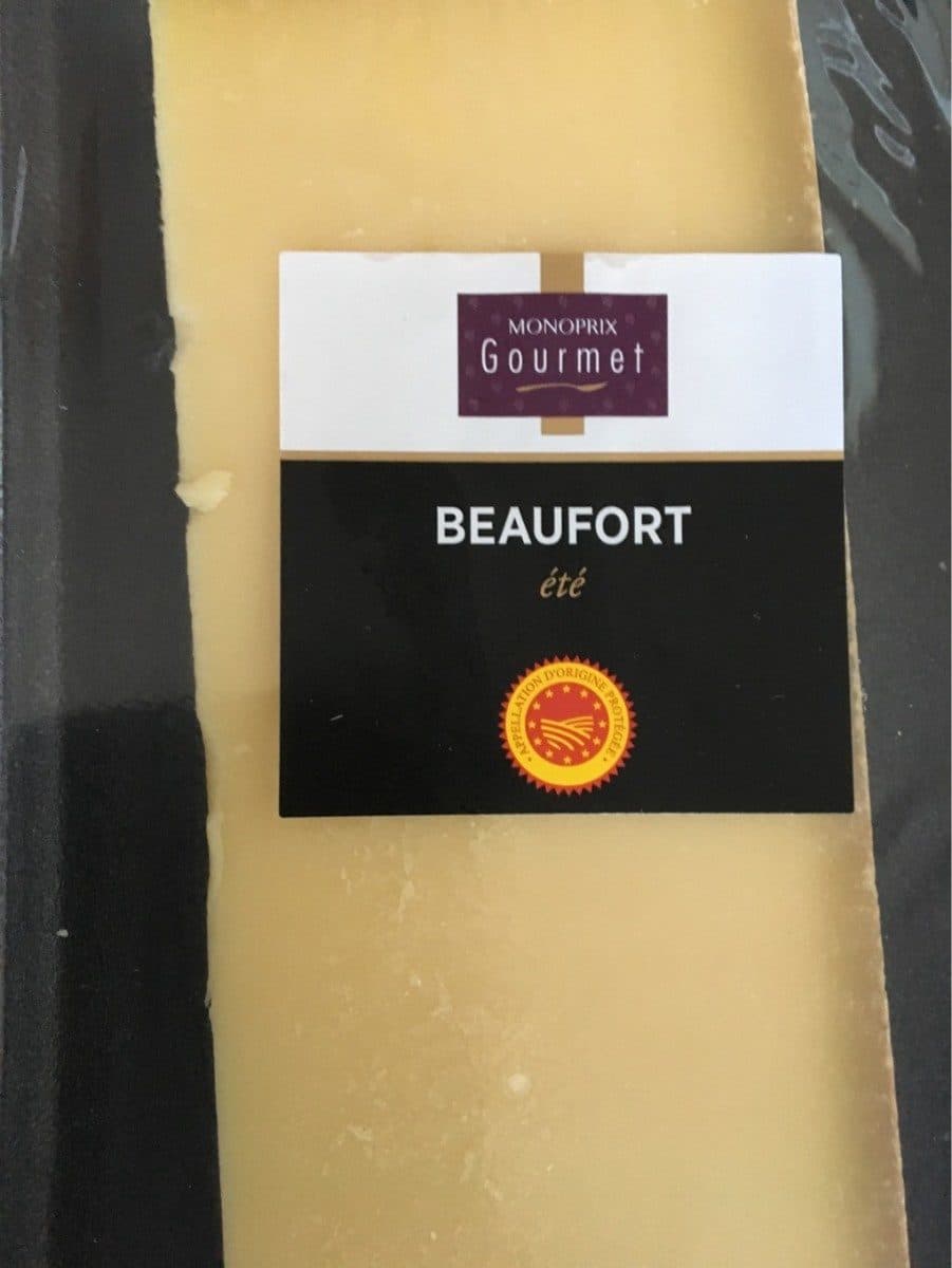Monoprix Gourmet Beaufort ete packshot