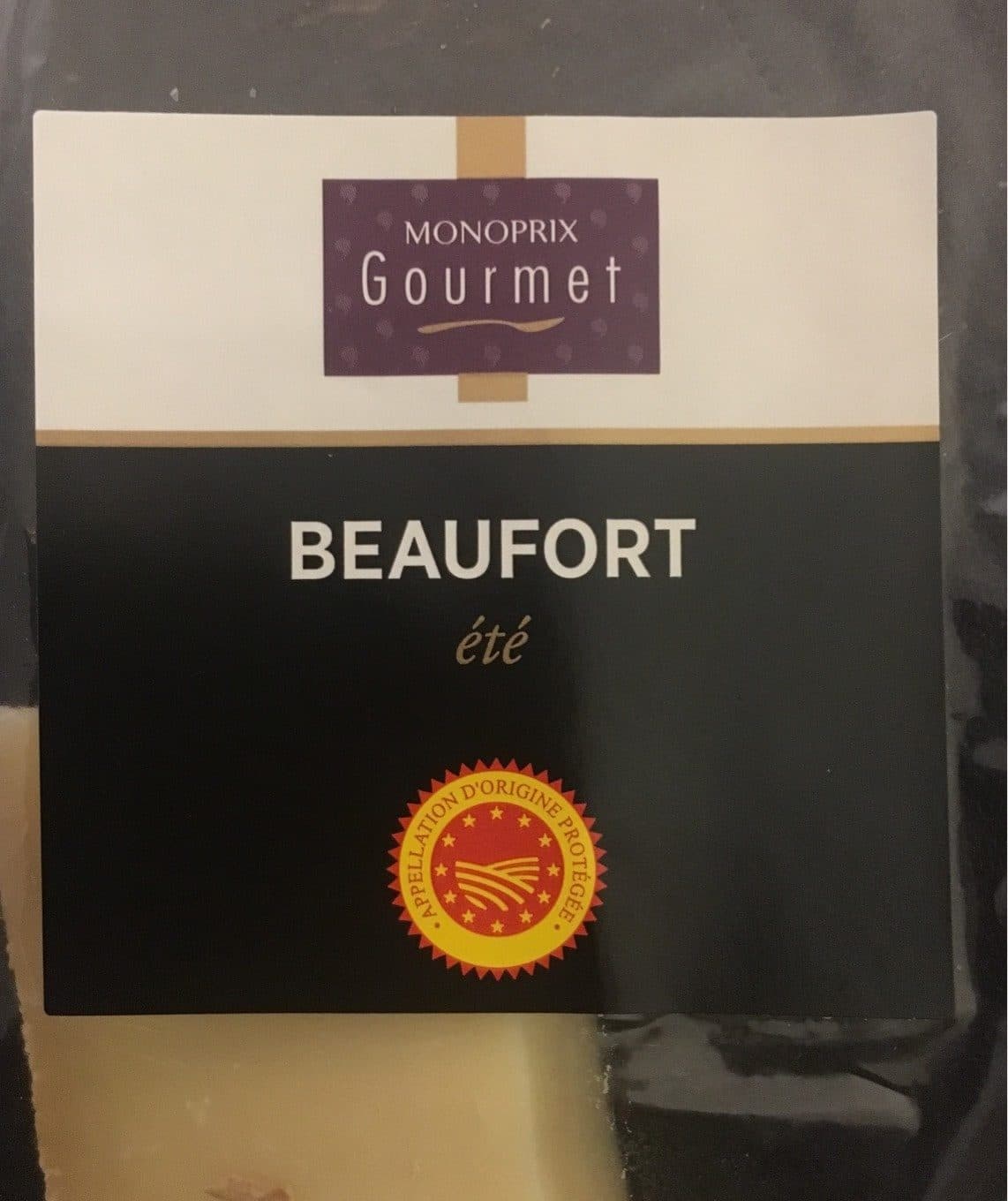 Monoprix Gourmet Beaufort été packshot