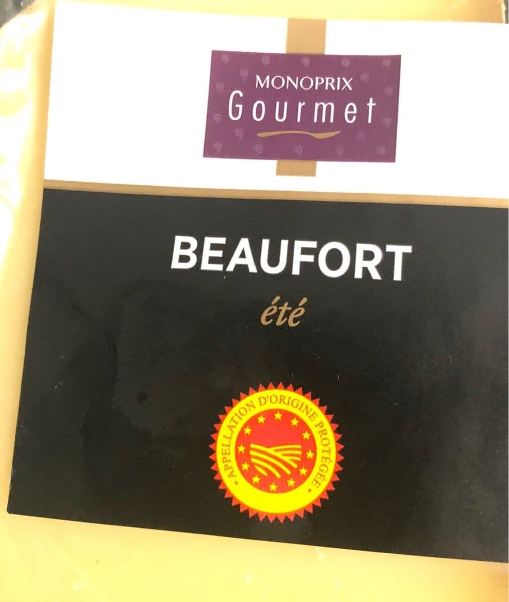 Monoprix Gourmet Beaufort été packshot