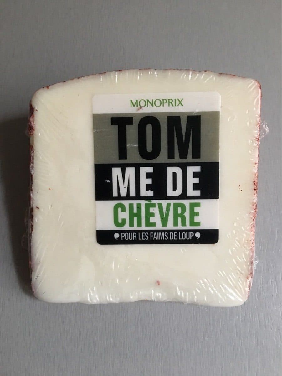 Monoprix Tomme de chèvre packshot