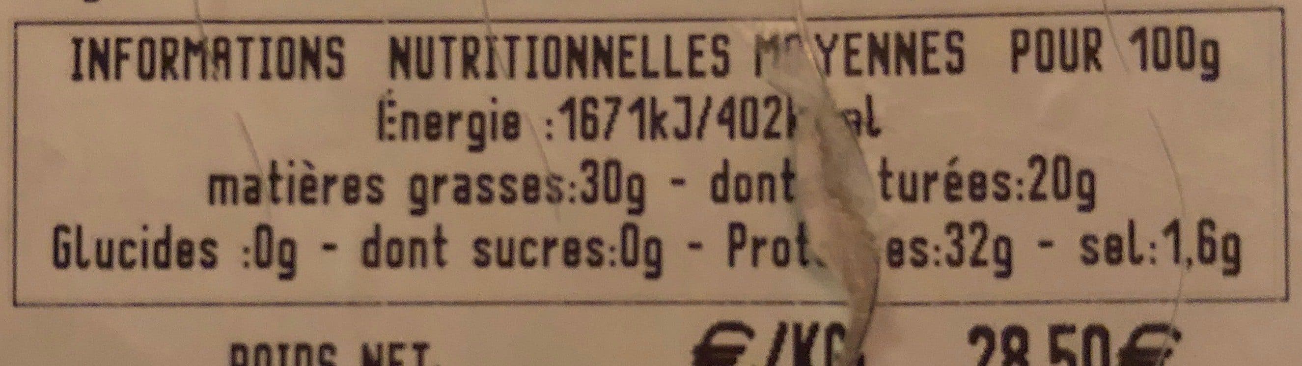 Monoprix Parmigiano reggiano packshot