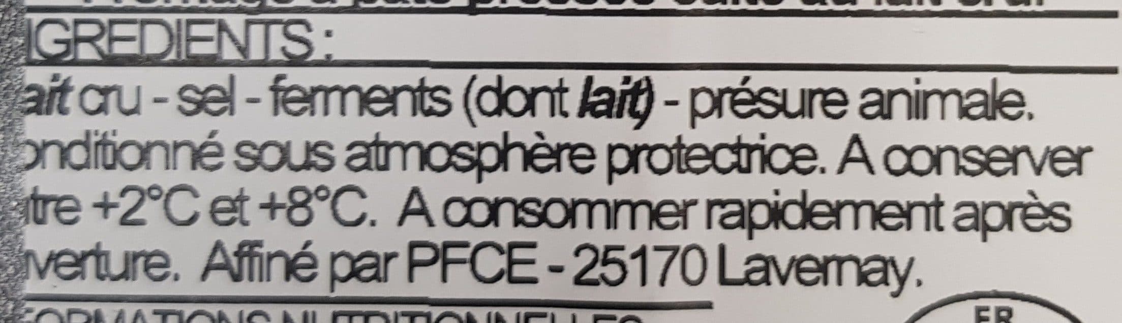 Open Food Facts Comté packshot