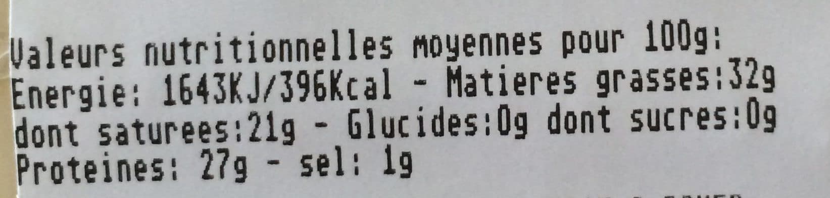 Monoprix Beaufort au Lait Cru packshot