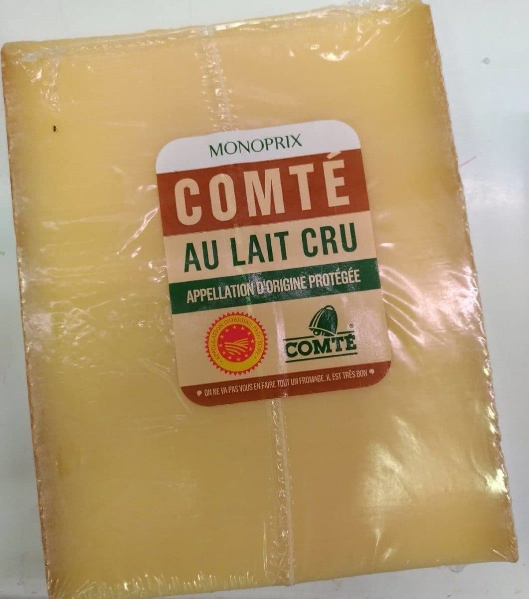 Monoprix Comté au lait cru packshot