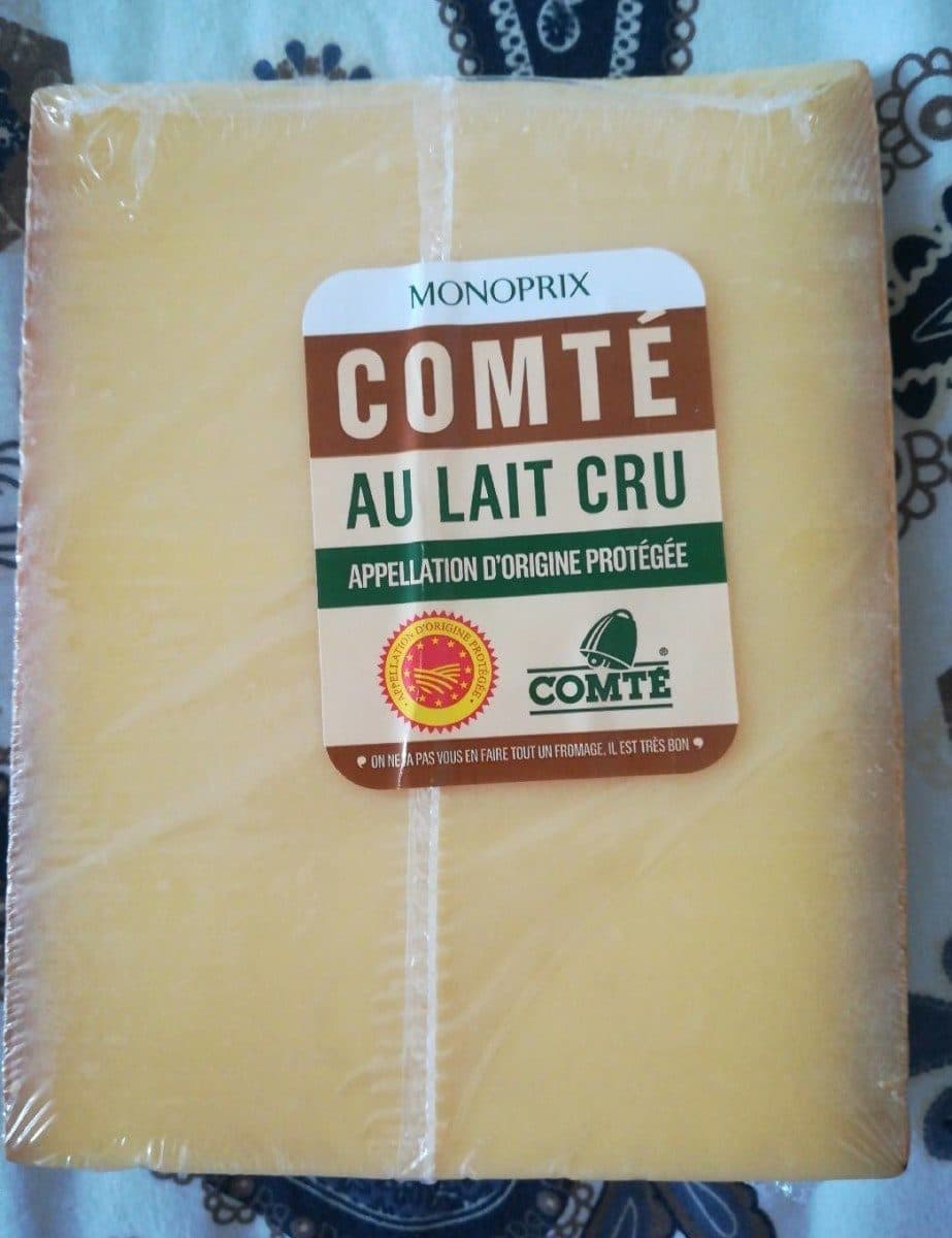 Monoprix Comté au lait cru packshot
