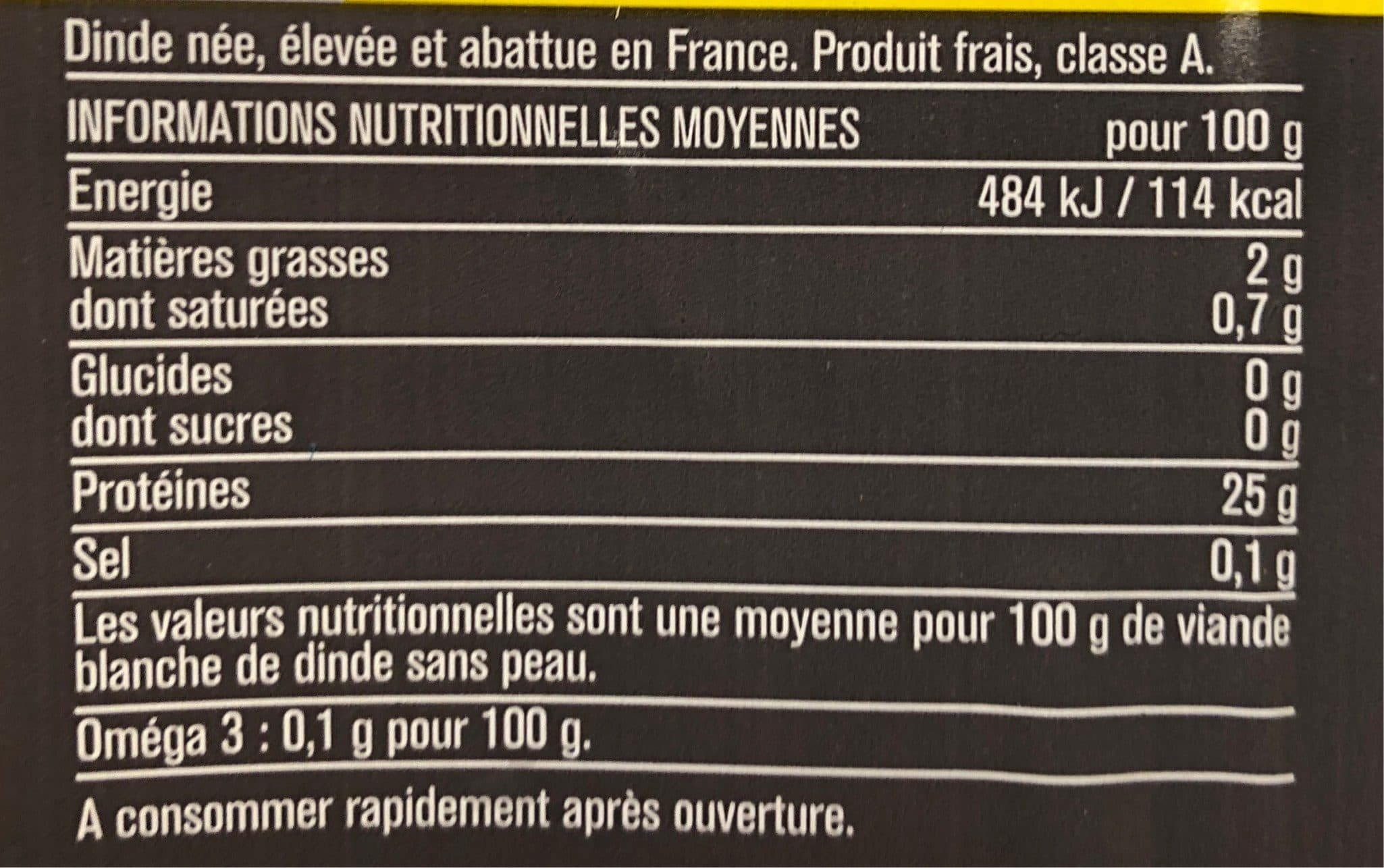 Monoprix 2 Escalopes Extrafine de Dinde packshot