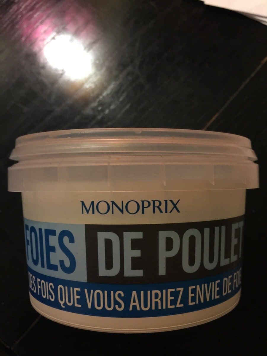 Monoprix Foie de poulet packshot