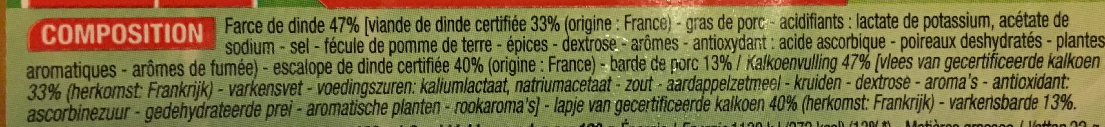 Cora 4 Paupiettes de Dinde packshot