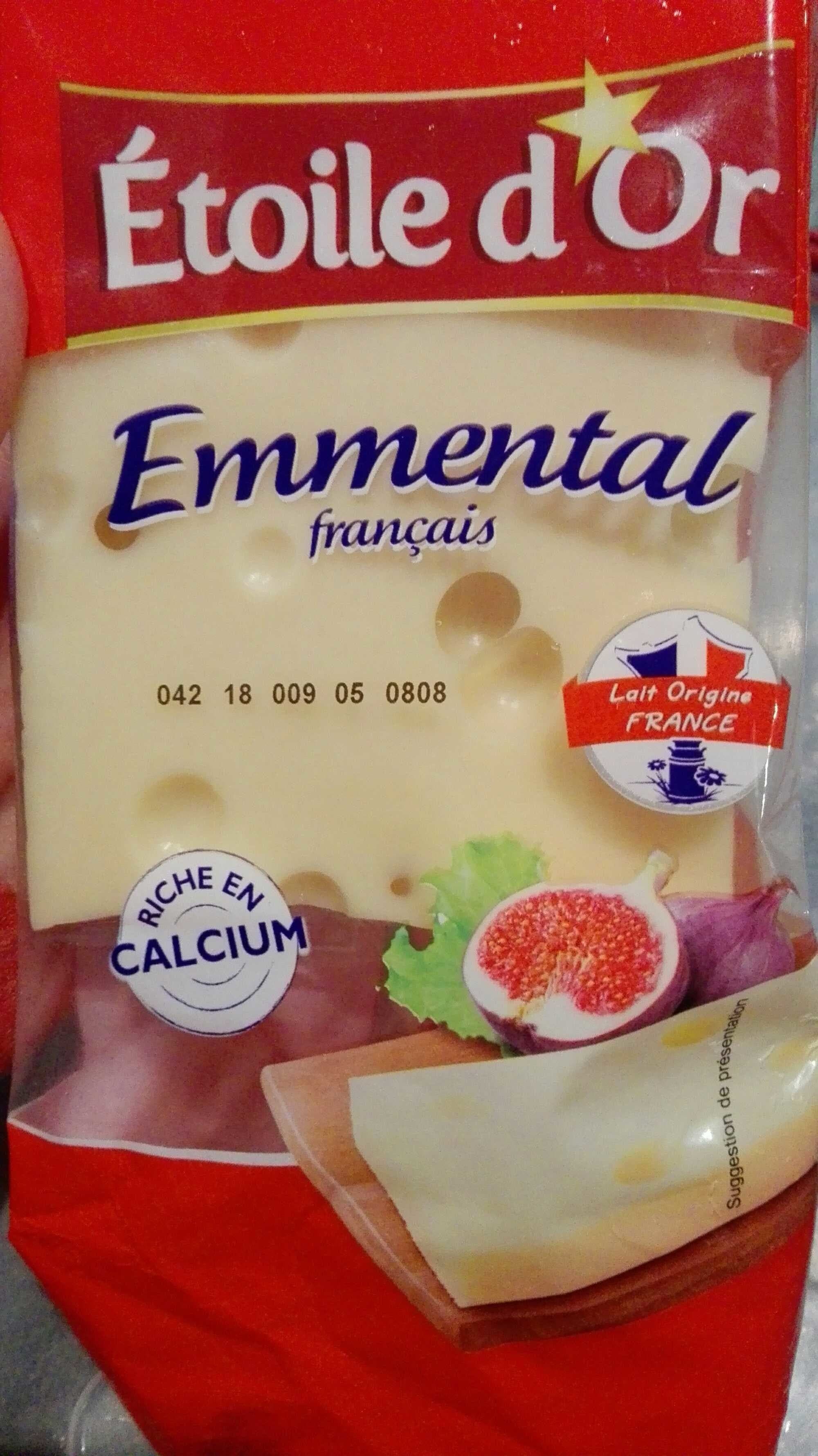 Etoile d or Emmental français packshot
