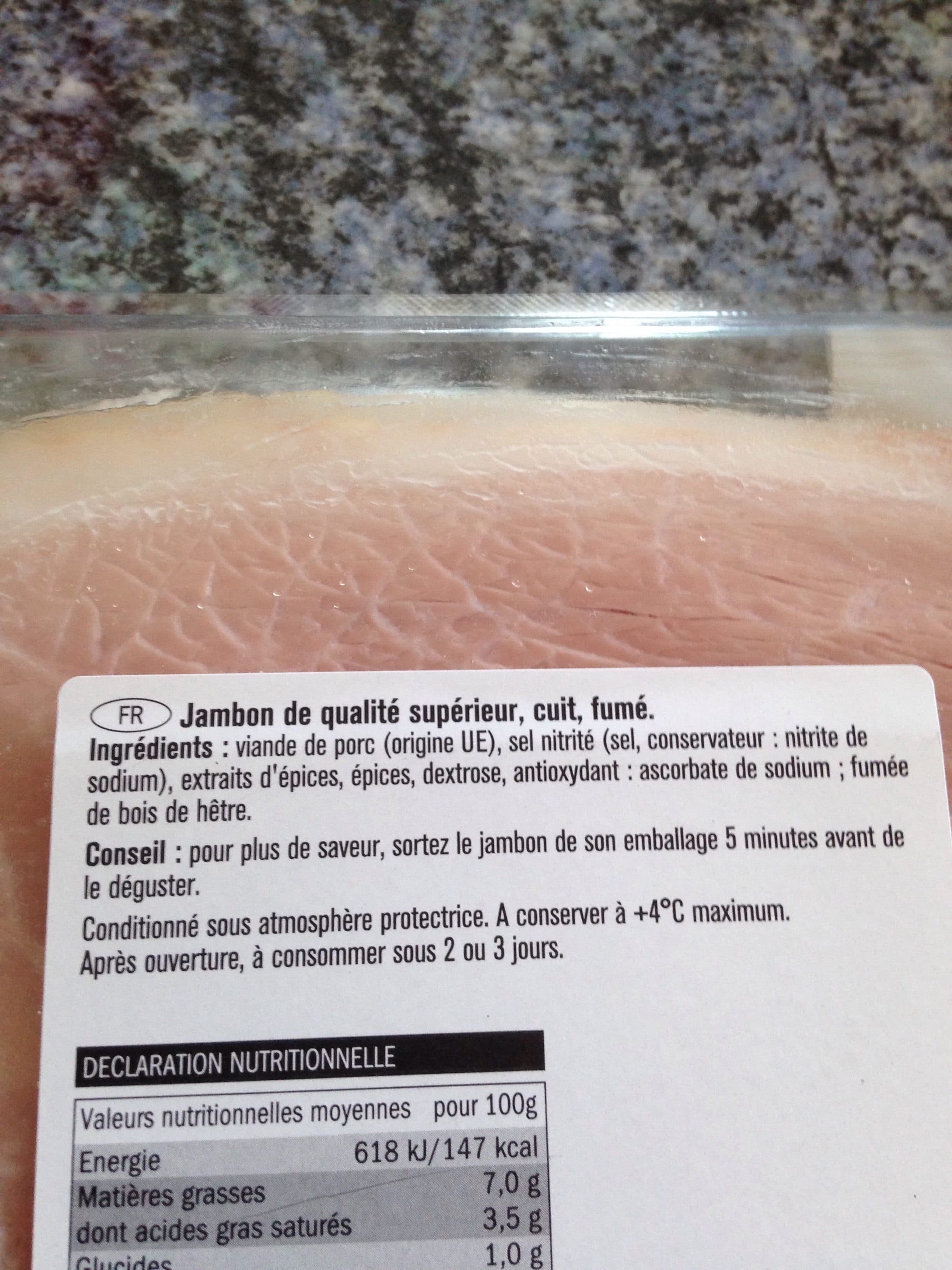 Saint Alby Jambon traditionnel packshot